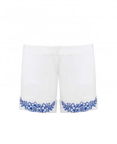 Anya Maj Cai Shorts In White