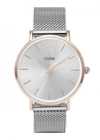 CLUSE MINUIT SILVER TONE WATCH