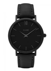 CLUSE MINUIT BLACK STAINLESS STEEL WATCH