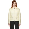 MONCLER MONCLER OFF-WHITE DOWN BLEN JACKET,45921 99 53048