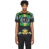 Versace Black New Signature Print T-shirt