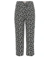 MARNI Printed cropped trousers,P00305335