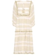 ZIMMERMANN Striped cotton dress,P00308926