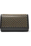 CHRISTIAN LOUBOUTIN PALOMA SPIKED LEATHER CLUTCH