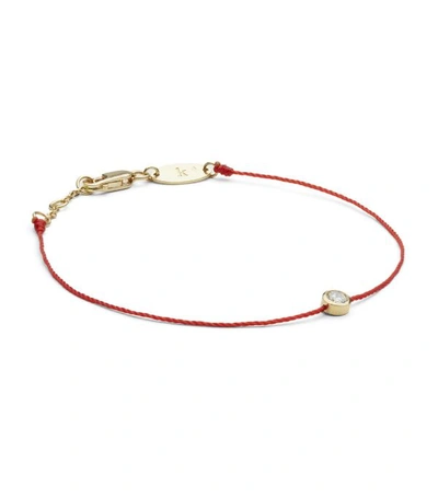 REDLINE YELLOW GOLD AND DIAMOND PURE BRACELET,14803060