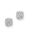 BLOOMINGDALE'S CERTIFIED DIAMOND HALO STUD EARRINGS IN 14K WHITE GOLD, 1.70 CT. T.W. - 100% EXCLUSIVE,JE8438I-4W8