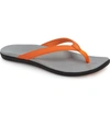 Olukai 'ho Opio' Flip Flop In Papaya Faux Leather