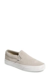 Vans Classic Slip-on Sneaker In Silver Lining/ Blanc De Blanc