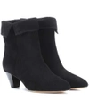 ISABEL MARANT DYNA SUEDE ANKLE BOOTS,P00283292