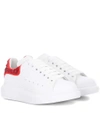 ALEXANDER MCQUEEN EMBELLISHED LEATHER SNEAKERS,P00302725-7