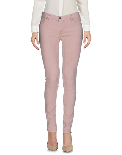 Evisu Casual Trousers In Light Pink