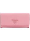 PRADA SAFFIANO LOGO WALLET,1MH1322EBW12613110