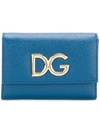 DOLCE & GABBANA DOLCE & GABBANA SMALL CONTINENTAL WALLET - BLUE,BI0924AH33812606564