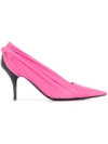 BALENCIAGA KNIFE DRAPED PUMPS,494353WA2M012541759