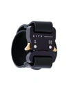 ALYX 1017 ALYX 9SM BUCKLED BRACELET - BLACK,AAUJE002012577780