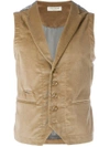 AL DUCA D'AOSTA FITTED BUTTONED WAISTCOAT,GILET0412619122