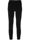 VERSACE VERSACE SKINNY FIT TROUSERS - BLACK,A78802A22216112607110