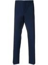Prada Plaid Cropped Tailored Trousers
