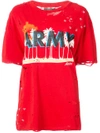 AMIRI oversized army T-shirt ,WTSSTVOA12564003