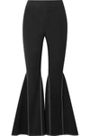 BEAUFILLE ALDRA STRETCH-COTTON FLARED PANTS