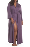 Natori Shangri La Robe In Amethyst Peony