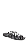 CHARLES DAVID DREA TRANSPARENT STRAP SLIDE SANDAL,2C18S053