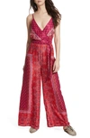 FREE PEOPLE CABBAGE ROSE JUMPSUIT,OB775099