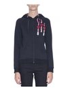 VALENTINO EMBROIDERED COTTON HOODIE,10285005