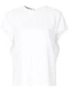 STELLA MCCARTNEY STELLA MCCARTNEY LOOSE FIT BLOUSE - WHITE,495407SCA0612610149