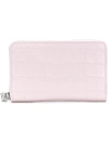 ALEXANDER MCQUEEN embossed small continental wallet,501021DZT0I12612374