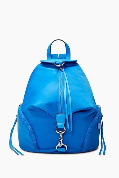 Rebecca Minkoff Julian Nylon Backpack In Blue Iris