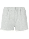 FORTE COUTURE FORTE DEI MARMI COUTURE JERSEY SHORTS - GREY,FC1SS189012617694