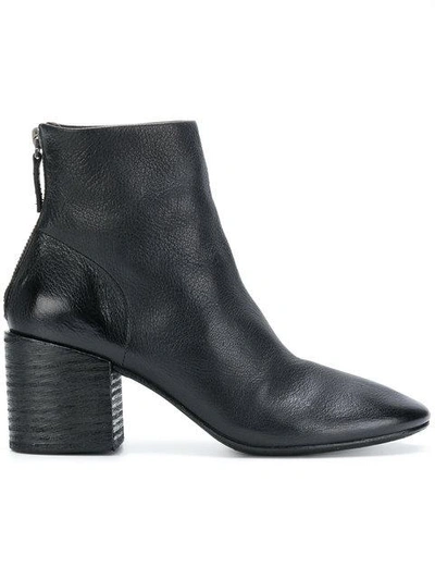 Marsèll Zip Ankle Boots In Black