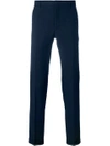 Prada Straight-leg Trousers In Blue