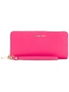MICHAEL MICHAEL KORS MICHAEL MICHAEL KORS TRAVEL CONTINENTAL WALLET - PINK,32S5GTVE9L12614329