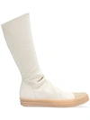 RICK OWENS MID-CALF BOOTS,RU18S5875LSS12619532