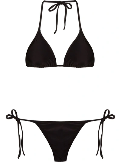 Brigitte 3 Pieces Bikini Set In Black