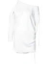 JUAN CARLOS OBANDO JUAN CARLOS OBANDO WASHED ASYM BLOUSE - WHITE,W1252S301412608007