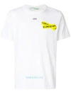 Off-white Caution Tape Short-sleeve T-shirt