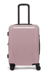 CALPAK MEDORA GLITTER 20-INCH HARD SIDE SPINNER CARRY-ON SUITCASE,LME1020