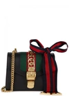 GUCCI SYLVIE MINI LEATHER SHOULDER BAG