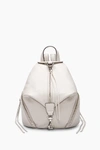 REBECCA MINKOFF Putty White Medium Julian Backpack | Rebecca Minkoff