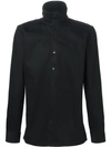 RAF SIMONS RIBBED ROLL NECK SHIRT,1522441000209911159425