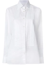 TOM FORD PLEATED PLACKET SHIRT,CA3101FAX34112622004