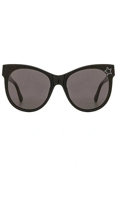 Stella Mccartney 61mm Cat Eye Sunglasses - Black