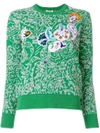 KENZO FLORAL PATTERNED SWEATER,F852TO49485012619699