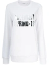 GIVENCHY foiled Spring-18 sweatshirt,BW700E3Z0912621511