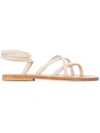 KJACQUES strappy flat sandals,ZENOBIE12613189