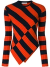 ALTUZARRA asymmetric stripe sweater,11880872612576112