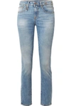 R13 ALISON LOW-RISE SKINNY JEANS